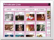 Amateur-Sexcams mit privaten Cam Girls